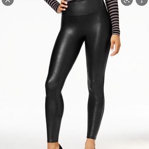 SPANX faux leather leggings